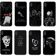Load image into Gallery viewer, Xxxtentacion Cases for iPhone X XS XR XS MAX LIL PEEP Crybaby Hellboy GBC Rose Back Cover For iPhone 5 5S SE 6 6SPlus 7 8 Plus